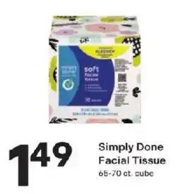 Coborn's Simply Done Facial Tissue offer