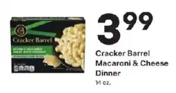 Coborn's Cracker Barrel Macaroni & Cheese Dinner offer