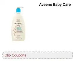Walgreens Aveeno Baby Care offer