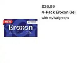 Walgreens Eroxon Gel offer