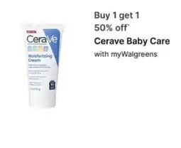 Walgreens CeraVe Baby Care offer