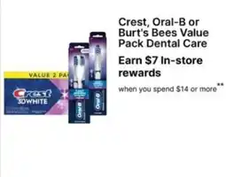 Walgreens Crest, Oral-B offer