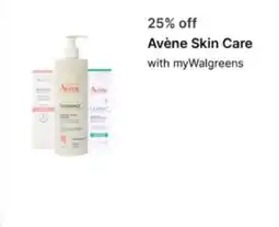 Walgreens Avène Skin Care offer