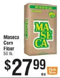 Smart & Final Maseca corn flour offer