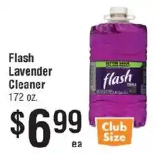 Smart & Final Flash lavender cleaner offer