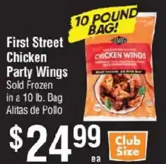 Smart & Final First Street Chicken Party Wings offer