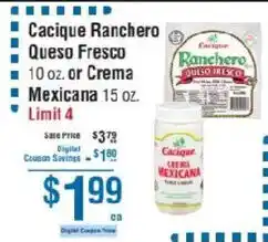 Cacique Ranchero Queso Fresco