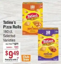 Smart & Final Totino's Pizza Rolls offer