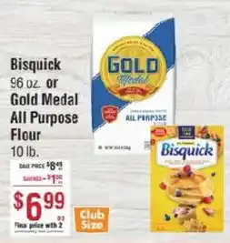 Smart & Final Bisquick or Gold Medal All Purpose Flour offer