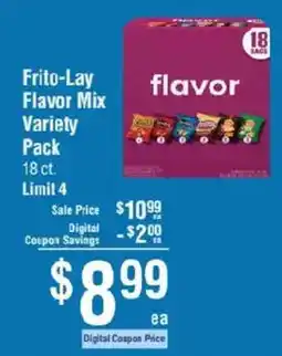 Smart & Final Frito-Lay Flavor Mix offer