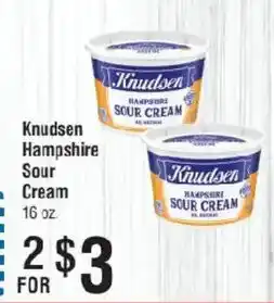 Smart & Final Knudsen hampshire sour cream offer