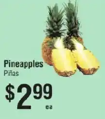 Smart & Final Pineapples offer