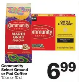Harp's Market Community Select Ground or Pod Coffee offer