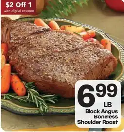 Harp's Market Black Angus Boneless Shoulder Roast offer