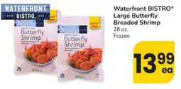 Safeway Waterfront Bistro large butterfly breaded shrimp offer
