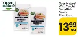 Safeway Open Nature Wild Caught Swordfish Steaks offer