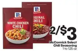 Harp's Market McCormick Select Chili Seasoning offer