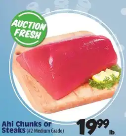 Times Supermarkets Ahi Chunks or Steaks offer