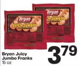 Harp's Market Bryan Juicy Jumbo Franks offer
