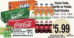 Big Saver Foods Coca-Cola, Sprite or Fanta Soft Drinks offer