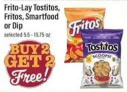 Lowes Foods Frito-Lay Tostitos, Fritos, Smartfood or Dip offer