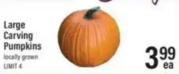 Lowes Foods Large Carving Pumpkins offer