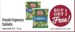 Lowes Foods Fresh Express Salads offer