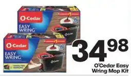 Harp's Market O'cedar easy wring mop kit offer