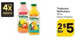 Safeway Tropicana Refreshers offer