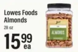 Lowes Foods Lowes Foods Almonds offer