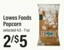 Lowes Foods Lowes Foods Popcorn offer