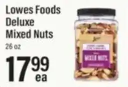 Lowes Foods Lowes Foods deluxe mixed nuts offer