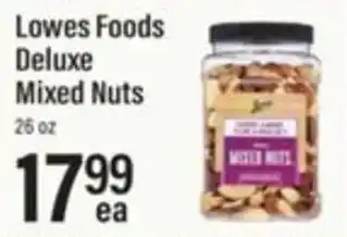 Lowes Foods deluxe mixed nuts