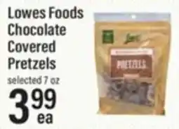 Lowes Foods Lowes Foods Chocolate Covered Pretzels offer