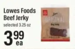 Lowes Foods Lowes Foods Beef Jerky offer