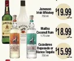 Big Saver Foods Jameson Irish Whiskey offer