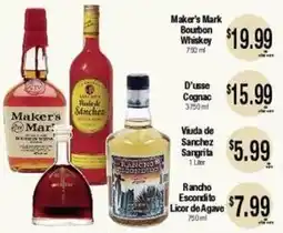 Big Saver Foods Maker's Mark Bourbon Whiskey offer