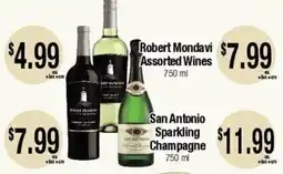 Big Saver Foods Robert Mondavi Assorted Wines offer