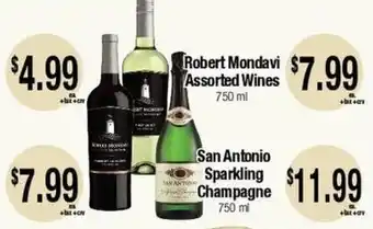 Robert Mondavi Assorted Wines