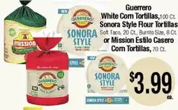 Big Saver Foods Guerrero White Corn Tortillas offer