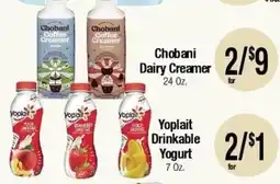 Big Saver Foods Chobani Dairy Creamer offer