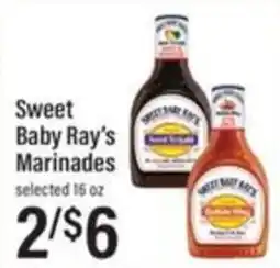 Lowes Foods Sweet Baby Ray's Marinades offer