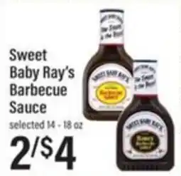 Lowes Foods Sweet Baby Ray's Barbecue Sauce offer