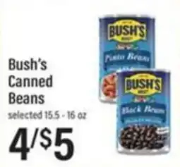 Lowes Foods Bush's canned beans offer