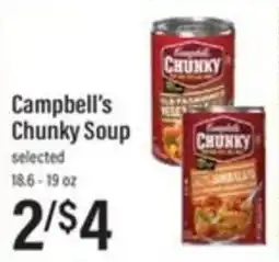 Lowes Foods Campbell's Chunky Soup offer