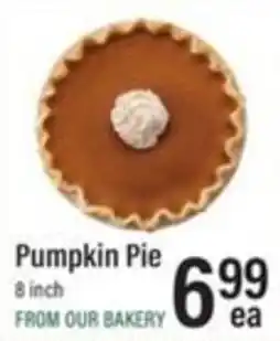 Lowes Foods Pumpkin Pie offer