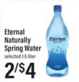 Lowes Foods Eternal naturally spring water offer
