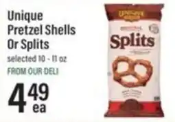 Lowes Foods Unique pretzel shells or splits offer