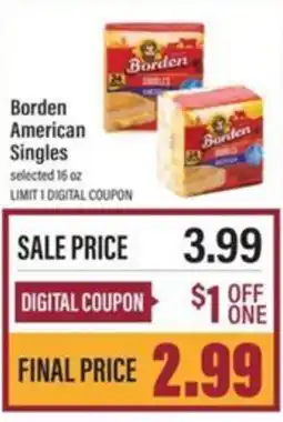 Lowes Foods Borden American Singles offer