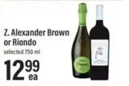 Lowes Foods Z. Alexander Brown or Riondo offer